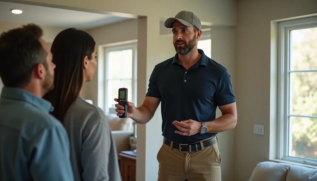 Water damage restoration service